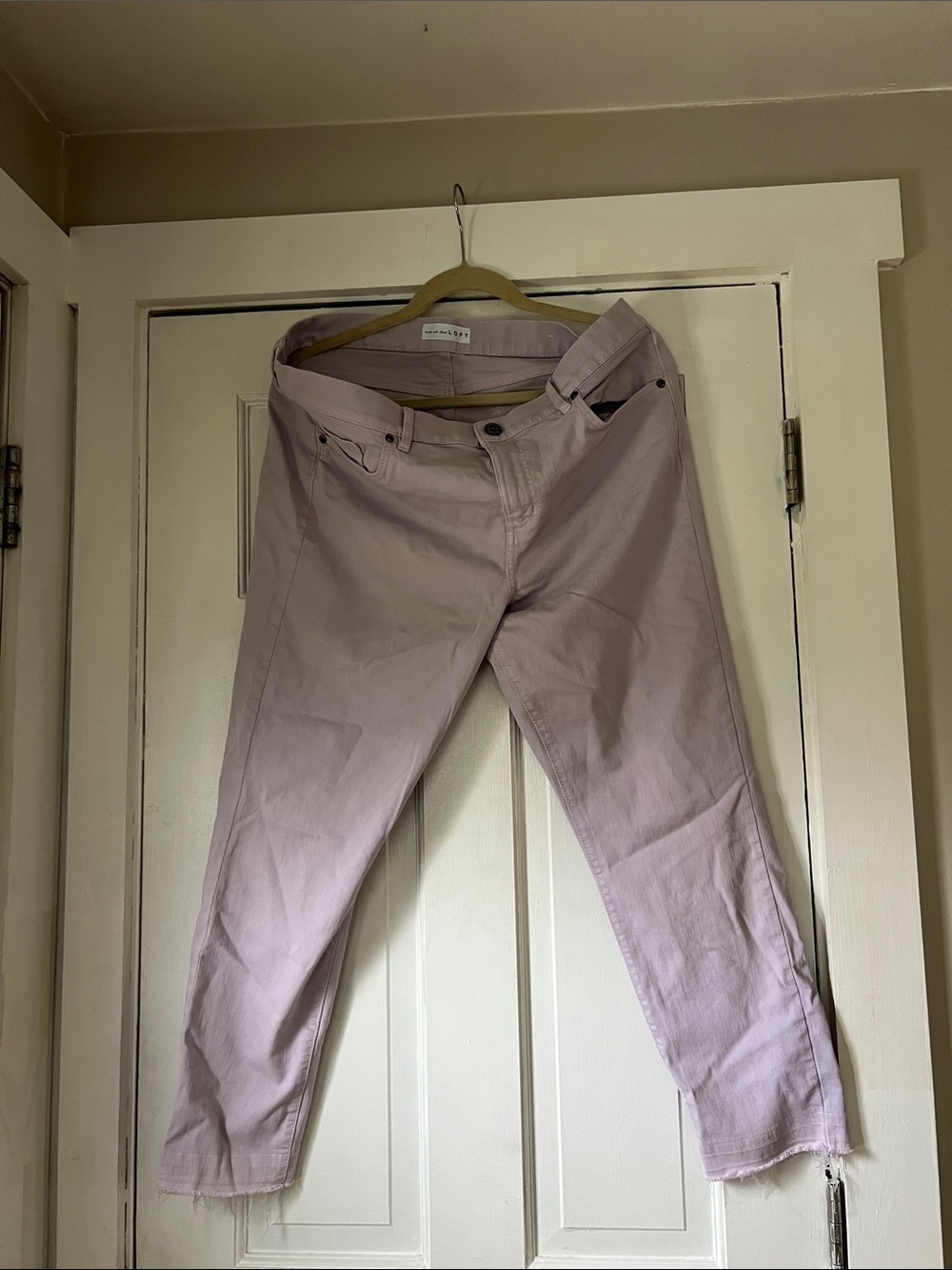 LOFT Dusty lilac Jeans